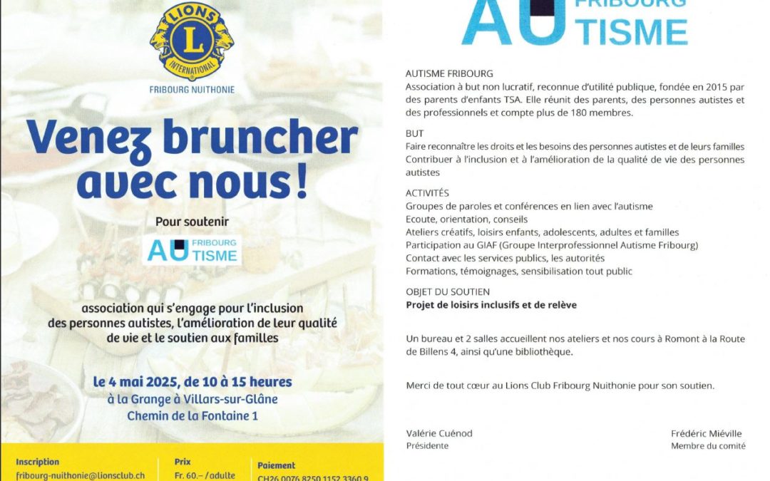 Venez bruncher avec nous !